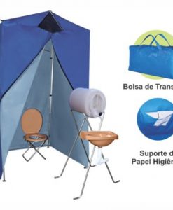 Barraca sanitária retrátil flex