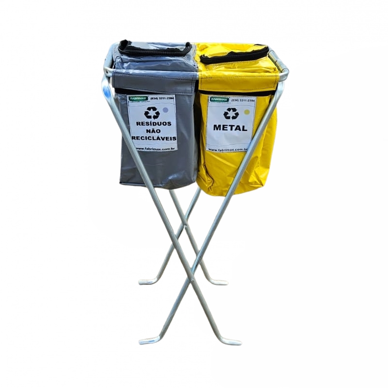Coleta Seletiva 2V em Lona 2 (800x800) Coleta Seletiva 2V em Lona - Imagem 1